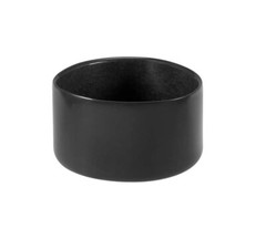 Round Dust Cap Cover ( 2″ ) Black Vinyl For Tube Pipe Wood Plastic Soft Flexible