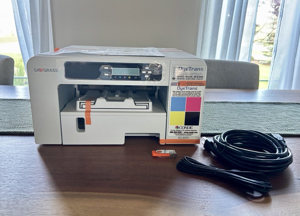 Sawgrass Virtuoso SG400 Sublimation Printer 8.5x11in Prints