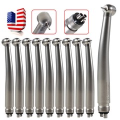 USA New 2 Dental High Speed Turbine Push Button Type Handpiece 4 hole NSK Style