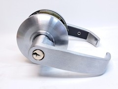 SARGENT 28-65G04 KL STOREROOM OR CLOSET CYLINDRICAL LEVER LOCK – USED NO LATCH