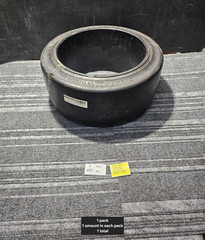 Globe Star Fork Lift Tire 16-1/4x7x11-1/4 Smooth Press On 413/178-286 A250614206