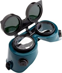 Forney 55315 Welding Goggles Oxygen-Acetylene Lift Front 50MM Round Lens Shade-5
