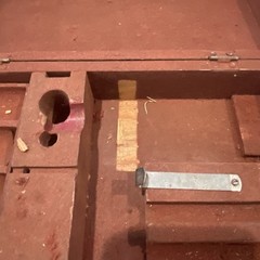 Vintage DIPROFIL MACHINE SMALL WOODEN DOVETAIL TOOL BOX ONLY – Empty – Sweden