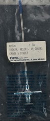 Storz N2530 Antrum Trocar Needle, With Cross Bar, 14 Gauge, 110mm