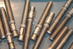 Pack of 30 Wedge Anchor: 3 3/4 in Overall Length 3/8 in Diameter