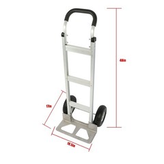Aluminum 500Lbs Hand Truck Magliner Trolley Dolly Diecast Nose Plate 14″×7-1/2″