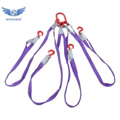 5ft 6610lbs Chain Sling for Lifting with G80 Alloy Steel Four Legs Grab Hook