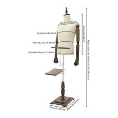 Male Clothing Display Rack Store Male Clothing Display Props Height Adjustable