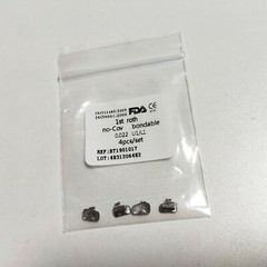 40Pcs Dental Buccal Tube 1ST Molar Roth 0.022 Bondable No-cov U1/L1 4pcs/set