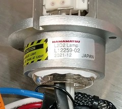 HAMAMATSU L2D2 Lamp L12259-02 Date: 2021-12 JAPAN TESTED