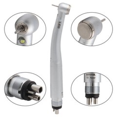 Sirona T3 Racer Dental High Speed Handpiece LED Fiber Optic Torque Push 2/4Holes