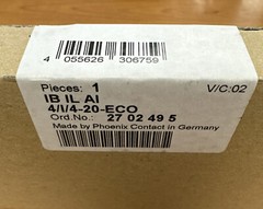 PHOENIX CONTACT IB IL AI 4/I/4-20-ECO 4 Analog Inputs 4-20 IBILAI4I420ECO (NIB)
