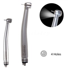 NSK STYLE Dental LED E-generator Fiber Optic High Speed Handpiece Turbine 4 Hole