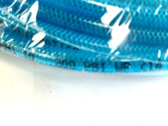 Coilhose Pneumatics PFE40504T FLEXEEL 1/4 x 50′ Hose 1/4″ MPT Fittings Blue