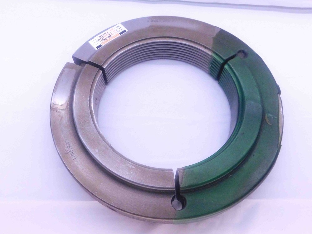 6″ 6 ACME 3G THREAD RING GAGE 6.0 6.00 6.000 6.0000 GO ONLY P.D. = 5.9020 NA-3G