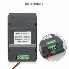 100A AC LCD Digital Volt Watt Power Voltage Meter Monitor KWh Voltmeter Ammeter