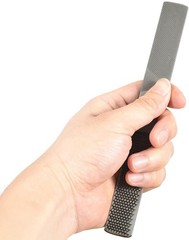 Wood Rasp File 4 Way Hand File and Round Rasp, Half Round Flat & Needle Files