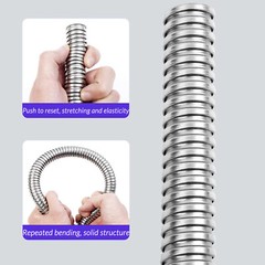 6mm,8mm,10mm,12mm,16mm,20mm,25mm,32mm to 51mm Galvanised Steel Flexible Conduit