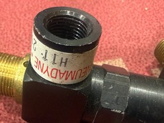 Pneumadyne H11-20-44 2-Way Mini Manual Toggle Valve 1/8″ NPT Normally Closed NNB