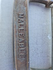Craftsman Heavy-Duty Standard C-Clamp 66678 Standard Depth Industrial Malleable