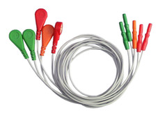 TLC9803 24 Hours 3 Channels Dynamic ECG/EKG Holter with Free PC Software