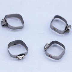 80Pcs Dental Orthodontic 16#-35 Bands with Buccal Tube 1st Molar MBT.022 U2/L1