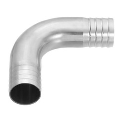 1in Hose Barb Fitting 90 Degree Elbow Pipe Fitting Barbed 304 Stainless Steel