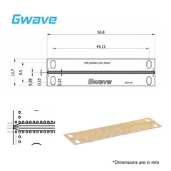 67GHz Test Board for End Launch Connectors