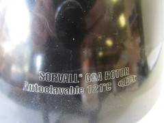 Dupont Sorvall GSA Centrifuge Rotor Autoclavable 121C 13000 RPM Max