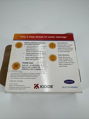 Kidde Smart Water Leak and Freeze Detector, Wi-Fi Enabled, Battery Operated