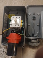 Hubbell HBL460MI7W 60-Amp Circuit Lock Mechanical Interlock 480V 60A As Picture