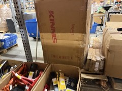 (QTY 50) Carlon 1-Gang 4 in PVC New Work Electrical Ceiling Box & Hanger Bar
