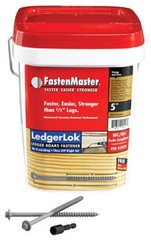 FastenMaster LedgerLok No. 0 X 5 in. L Hex Hex Washer Head Deck Screws 250 pk
