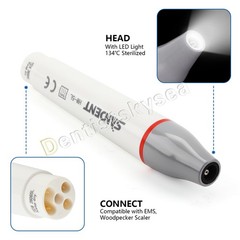 HW-6L Dental Ultrasonic Scaler Handpiece with LED Fit EMS SKYSEA SATELEC NSK