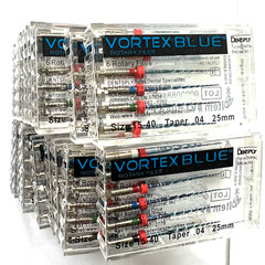 20pk 31mm .04 Asst Vortex Blue Rotary Files Dentsply Tulsa Dental Root 15-40