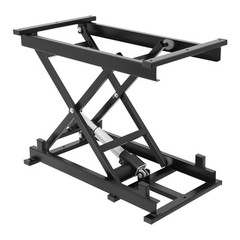 Electric Lift Table Single Scissor Lifting Platform 350lbs Remote Control NEW