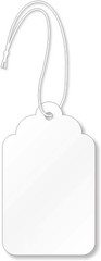1000 White Price Tags w/ Strings – Size-8, 12pt Thick
