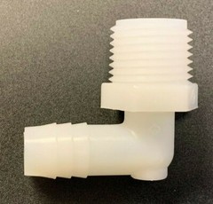 10 Pack 1/2″ MNPT Threaded x 1/2″ Barbed Plastic 90 Deg Male Elbow Hose Fittings