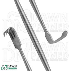 2 Pcs Senn Miller Retractors Sharp & Blunt 6 3/8″ Double Ended Dermatology Set