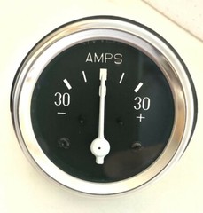 A0NN10670A Ammeter Gauge Chrome Ring