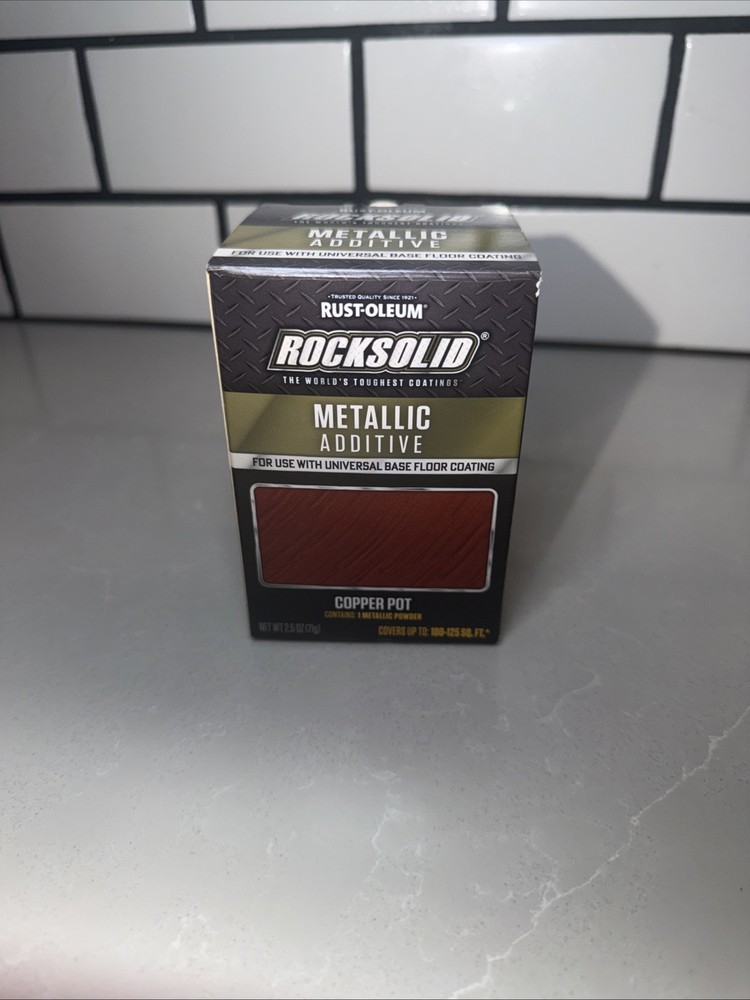 Rust-Oleum RockSolid Metallic Additive. Copper Pot 🔥🔥 2.5 Ounce