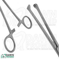 Allis Tissue Forceps 10″ 4 X 5 Teeth Surgical Clamp OB/GYN Instruments German Gr