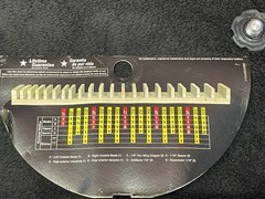 Freud 8 inch Stacked Dada Set and Dado Chipper 5/8 inch Arbor Never Used