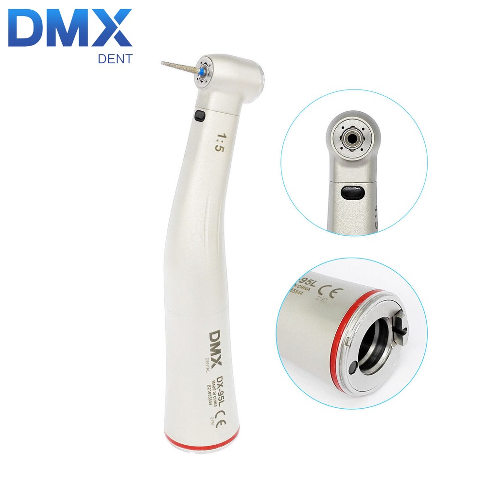 NSK Style Dental 1:1/1:4.2 /1:5 Contra Angle Fiber Optic LED Low Speed Handpiece