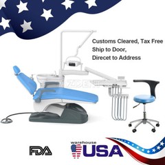 Dental Unit Chair DC Motor Computer Controlled+Stool/Dental Delivery Unit+Scaler