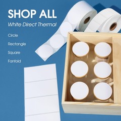Spartan Industrial – 4″ X 6″ Direct Thermal Labels (1000 Count, 4 Rolls) – Pr…