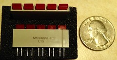 General Instrument MV59006 5 LED Red Light Bar – NOS