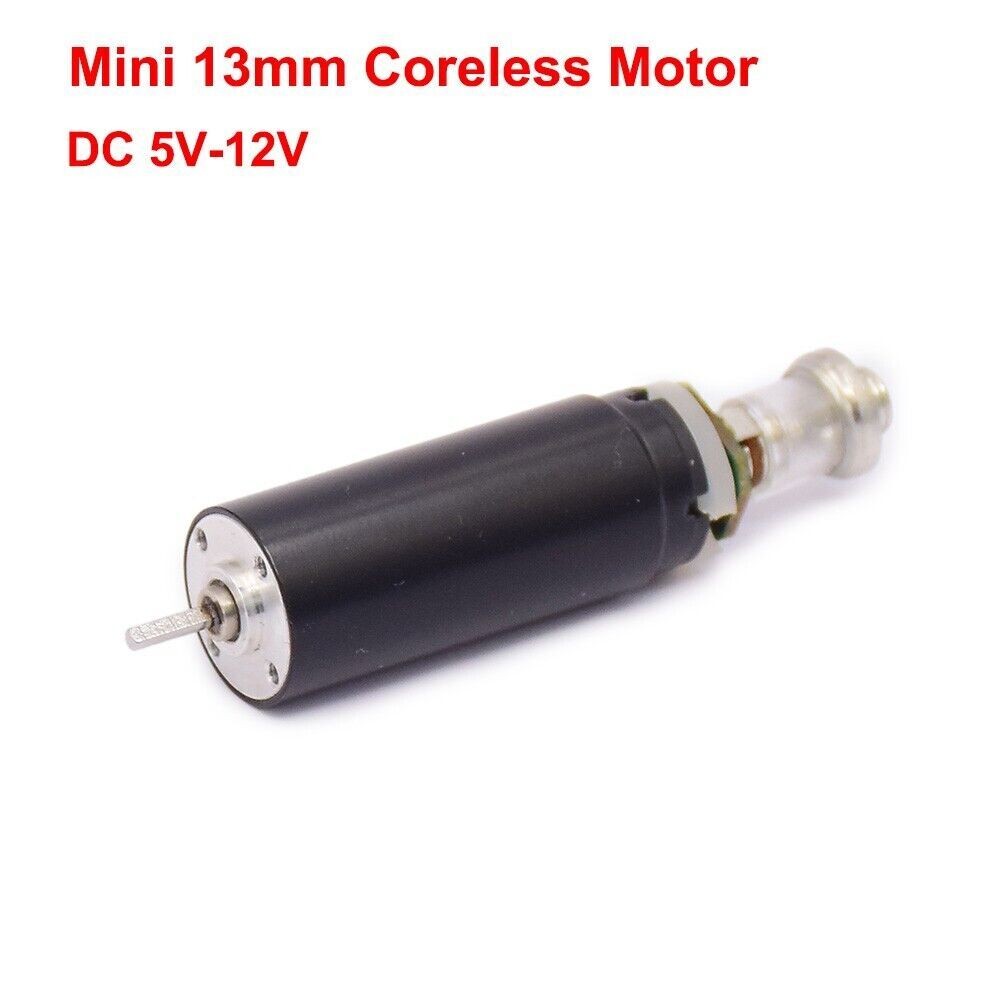 13mm Micro Mini Coreless Motor DC 12V Rotary Tattoo Stomatology Grinding machine