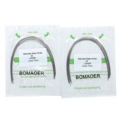 5-200 Packs 014 Upper Dental Orthodontic Stainless Steel Round Arch Wire Ovoid