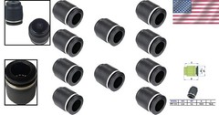 10PC Pack of 1/4 Inch Pneumatic Cap Plug Fittings – Easy Push-in Connect